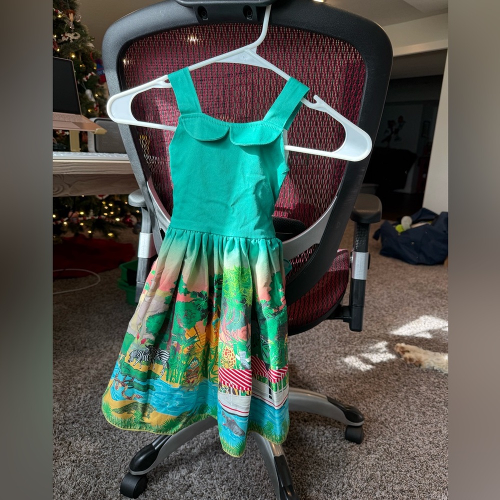 NWT Unique Vintage Girls Jungle Cruise Dress